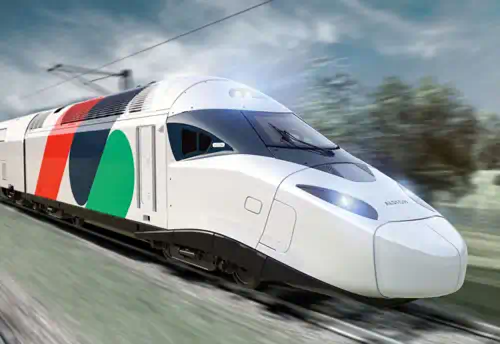 Color image representing the Alstom TGV-M (Avelia Horizon) locomotive unit